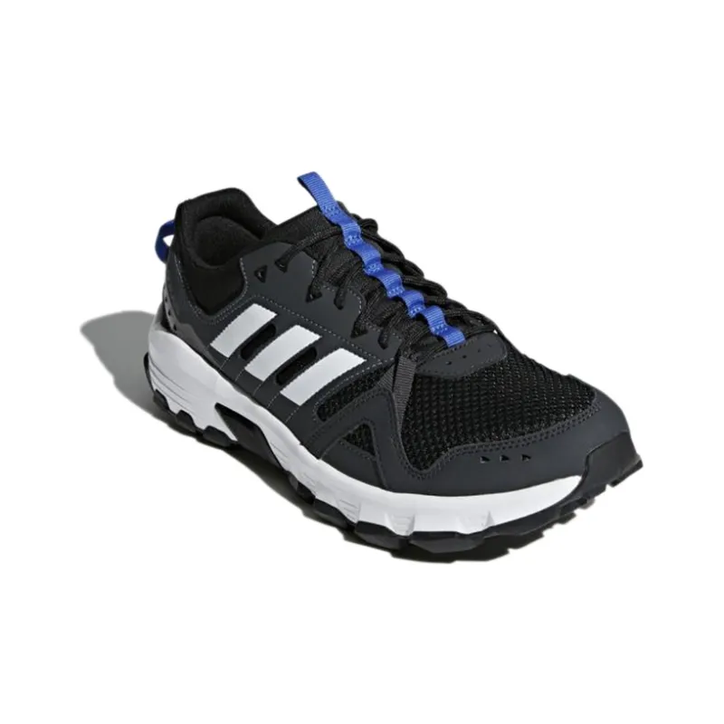 Adidas Rockadia Trail Low-Top Running Shoes Men's Gray White-2