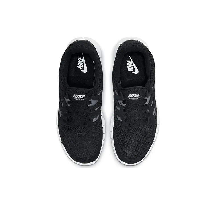 Nike Free Run 2 Black White-3