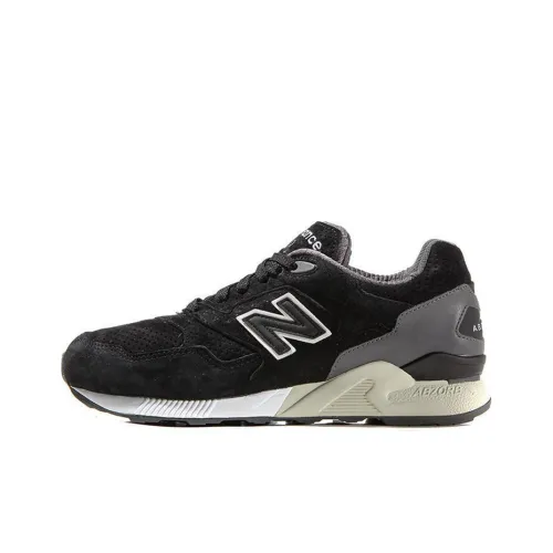 New Balance NB 878 Running Shoes Men Low-Top Black/White/Beige