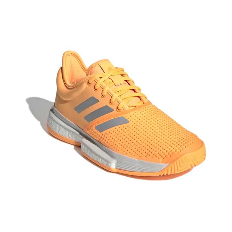 Adidas SoleCourt 'Flash Orange' Women's-2