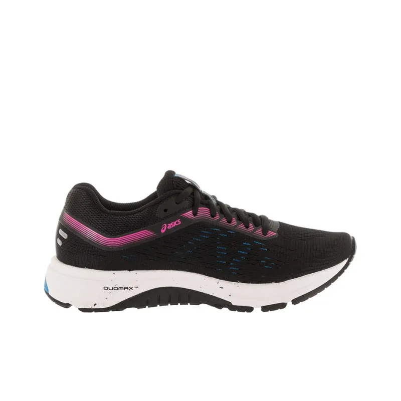 Asics GT-1000 7 Breathable Lightweight Low-Top Running Shoes Women's Black Purple Blue-1