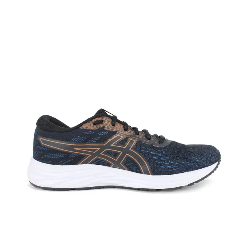 Asics Gel-Excite 7 Durable Breathable Low-Top Running Shoes Men's Blue Orange-1