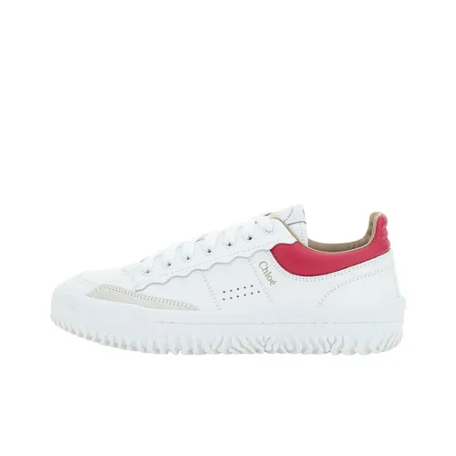 Chloé Lauren Skateboard Shoes Women's Low-Top White