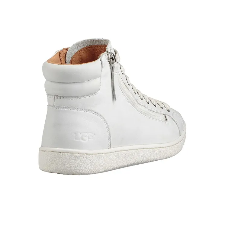 UGG Olive Leather Trainer 'White' Women's-2