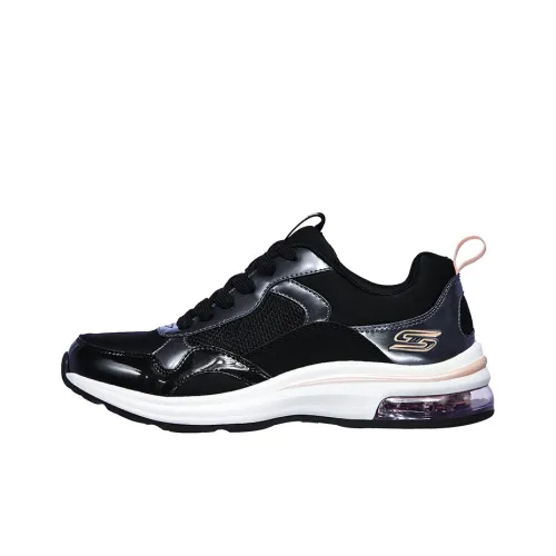 Skechers Bobs Running Shoes Women's Low-Top Black/Silver