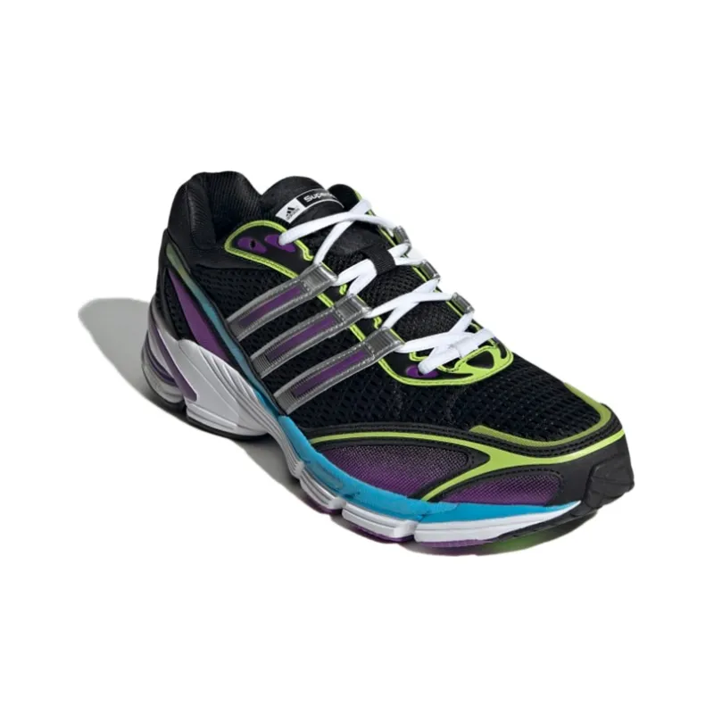 Adidas Supernova Cushion 7 Black Purple Green-2