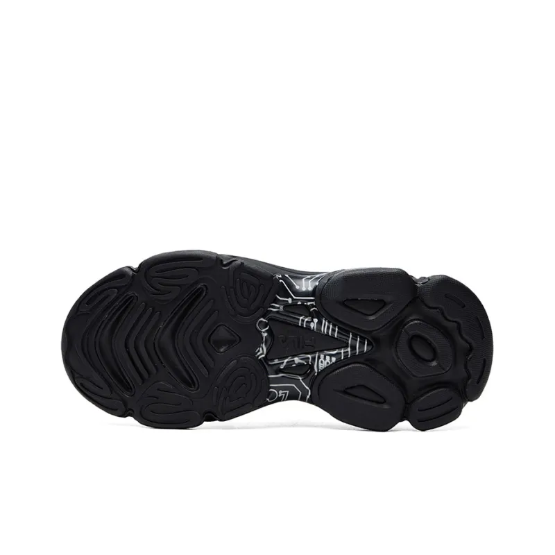 FILA Rjv Low Top Running Shoes Black Women's-4