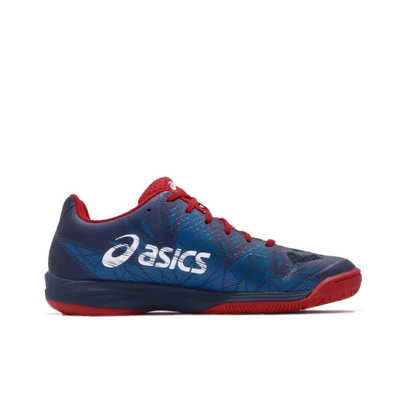 Asics Gel-Fastball Anti-Slip Wear-Resistant Low-Top Running Shoes Women's Blue White-1