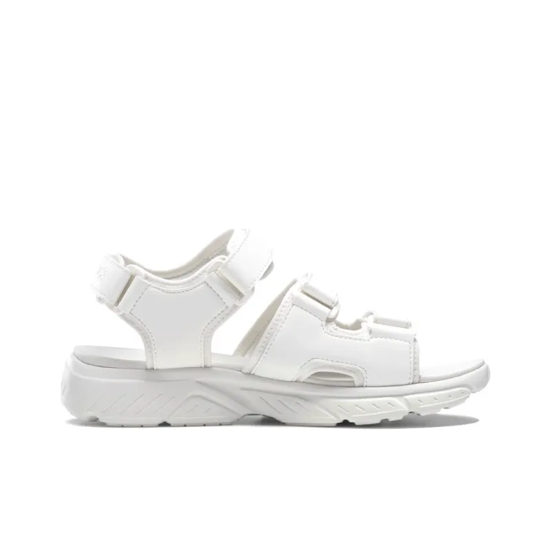 Reebok Hyperium Sandal Velcro Open Toe Flat Heel Sports White Sandals-1