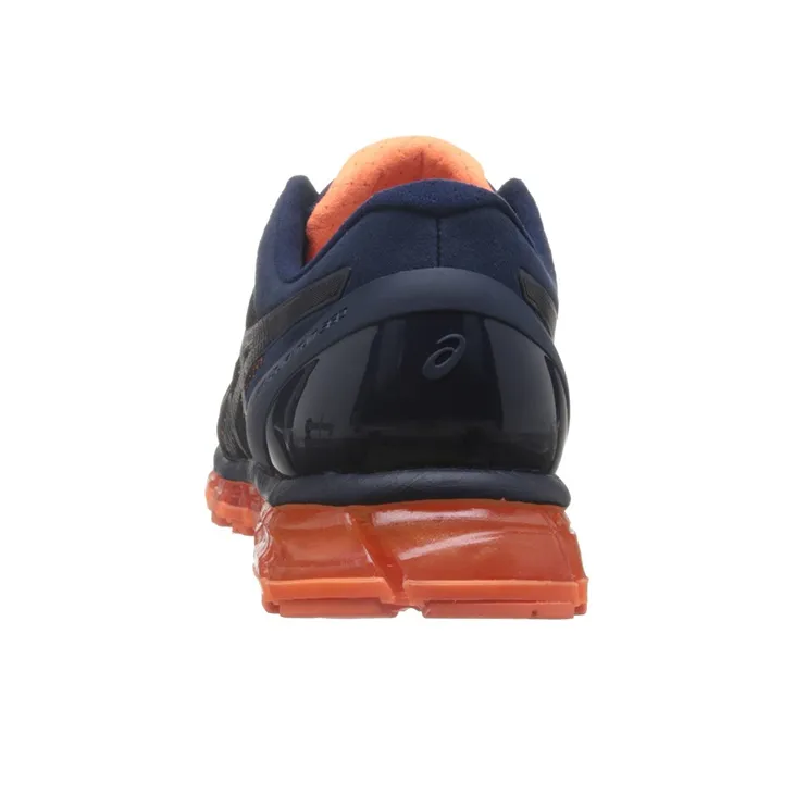 Asics Gel-Quantum 360 Cm Wear-Resistant Slip-Resistant Low-Top Running Shoes Men's Blue Orange-3