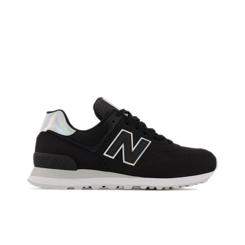 New Balance 574 Black Rain Cloud Women's-1