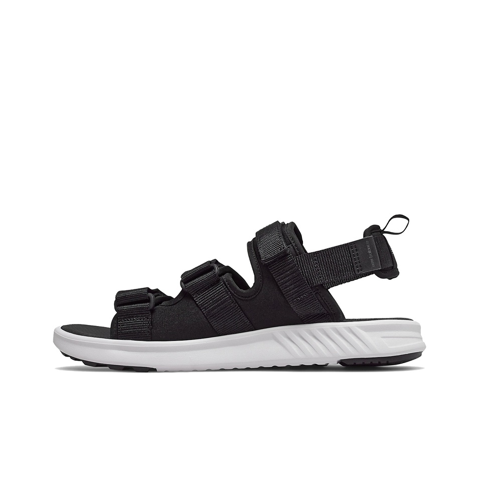 New Balance NB 750 Beach Sandals Unisex Black white Standard D US W 12.5