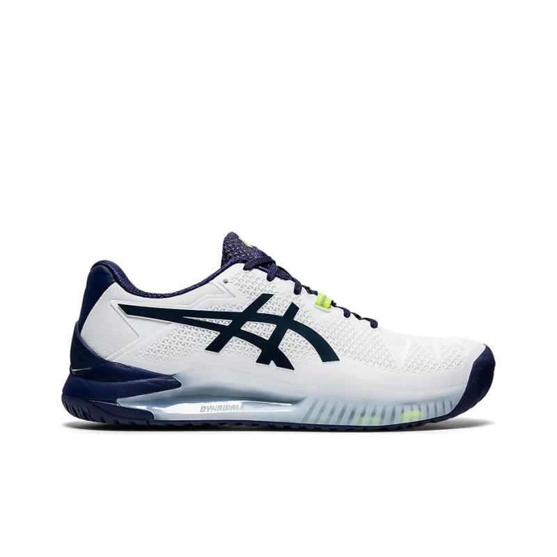 Asics Gel Resolution 8 2E Wide 'White Peacoat'-1