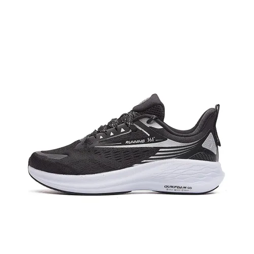 361° Flying Wing Running Shoes Women's Low Top Black/White