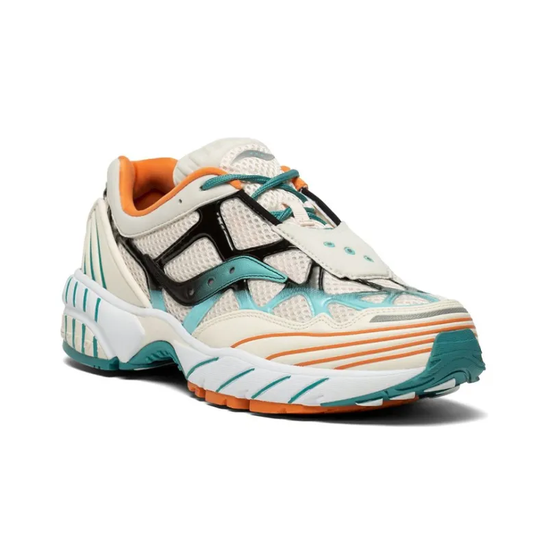 saucony Grid Web Tan Black Blue-2