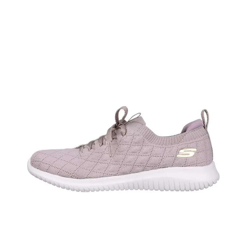 Skechers Ultra Flex 1.0 Cushioning Anti-Slip And Wear-Resistant Low-Top Running Shoes Women's Pink-0
