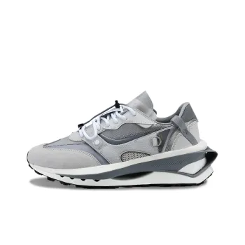 LiNing Fangyuan Premium Anti Slip Wear Resistant Low Top Casual Shoes Men's Antarctic Gray Color