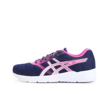 Asics Anti-Slip And Wear-Resistant Breathable Low-Top Running Shoes Women's Marine Blue