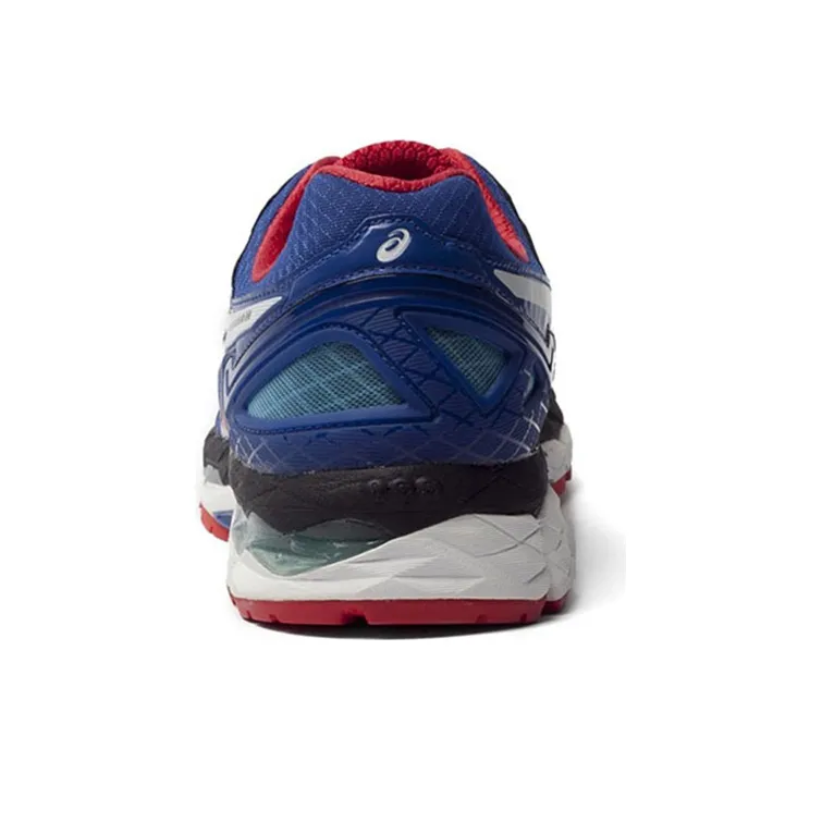 Asics Gel-Kayano 22 Running Shoes Men Low-Top Blue/White/Red-4