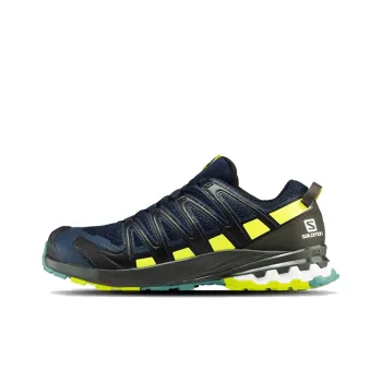 SALOMON XA Pro 3D V8 Low-Top Running Shoes Men's Navy Blue
