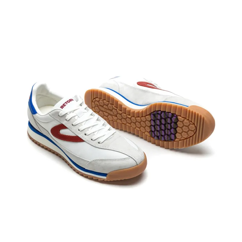 TRETORN Rawlins Low Top Sports Casual Shoes Unisex Red/Blue/White-4
