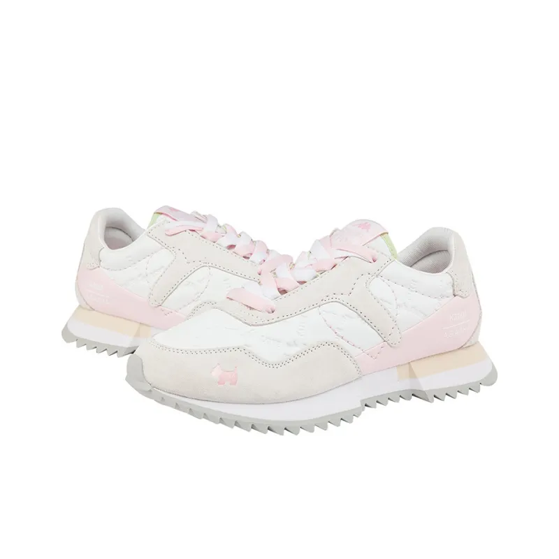 Kappa Cushioned Slip-Resistant Low-Top Casual Shoes Women's Jasmine White-3