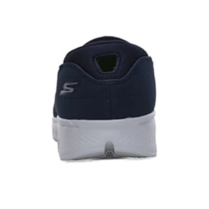 Skechers Go Walk 4 Cushioning Anti-Slip And Wear-Resistant Low-Top Casual Shoes Men's Blue-3