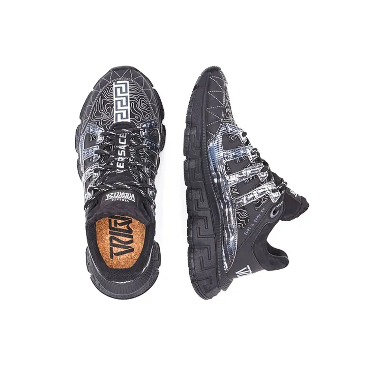 VERSACE Women's Trigreca 'Milan - Black'-4