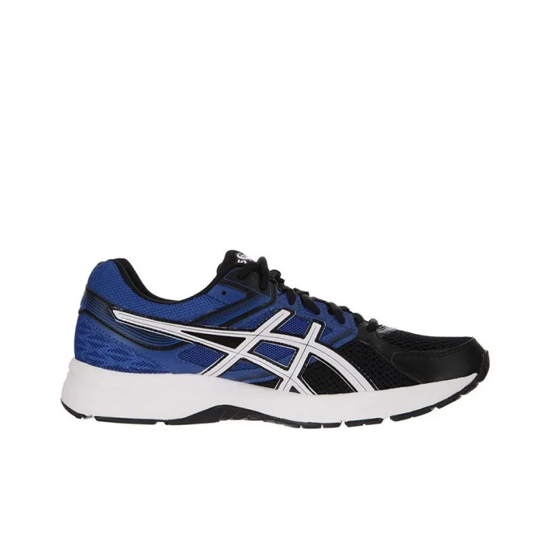 Asics Gel-Contend 3 Breathable Low-Top Running Shoes Men's Black Blue-1
