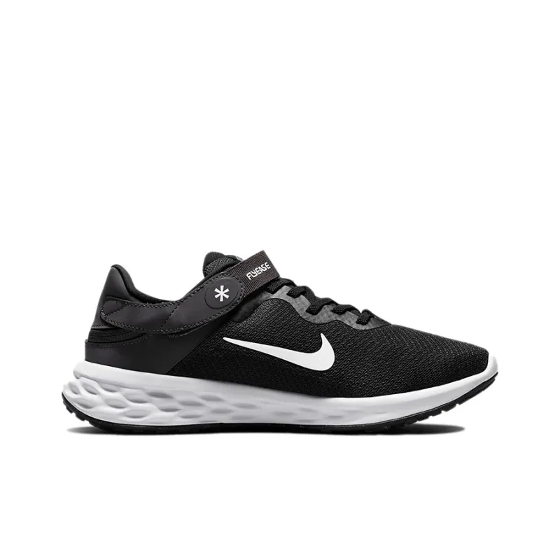 Nike Revolution 6 FlyEase Next Nature 'Black White' Women's-1