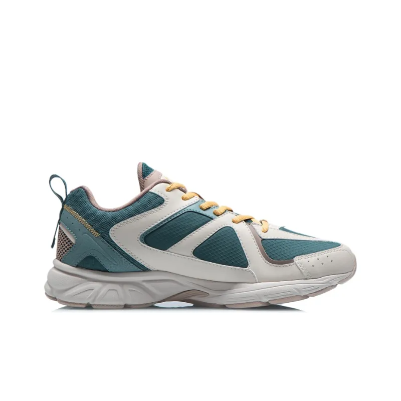 LiNing Low-Top Running Shoes Men's Green Lake Blue-1