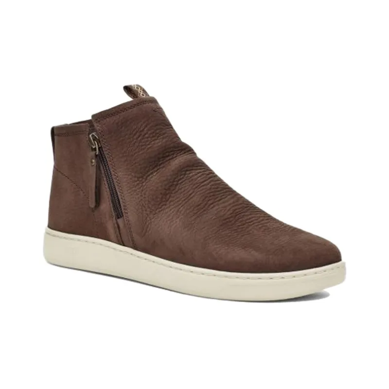 UGG Pismo Cowhide Sports Shoe Zipper Brown-2
