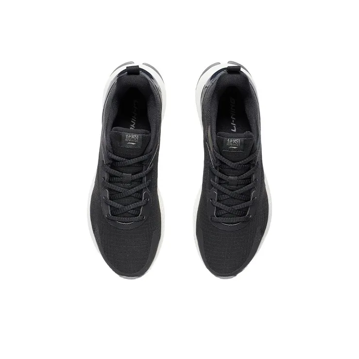 LINING Running Collection Running Shoes Women's Low Top Black/White-3