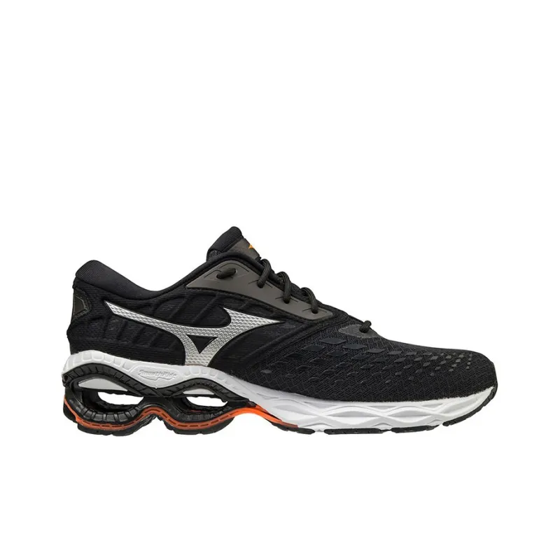 Mizuno Creation 21 Wave Wear-resistant And Lightweight Low-Top Running Shoes Men's Black-1