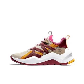 Timberland Madbury Mixed Media 'Red Gray Yellow' Women's