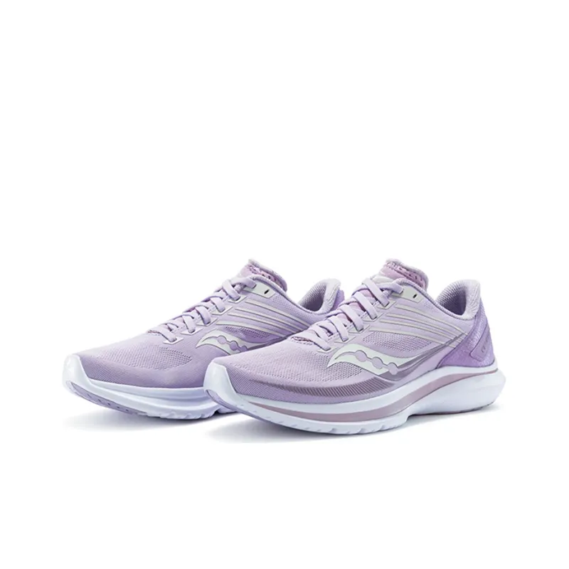 Saucony Kinvara 12 Elite Bloom 12 Low-Top Running Shoes Women's Pink-2