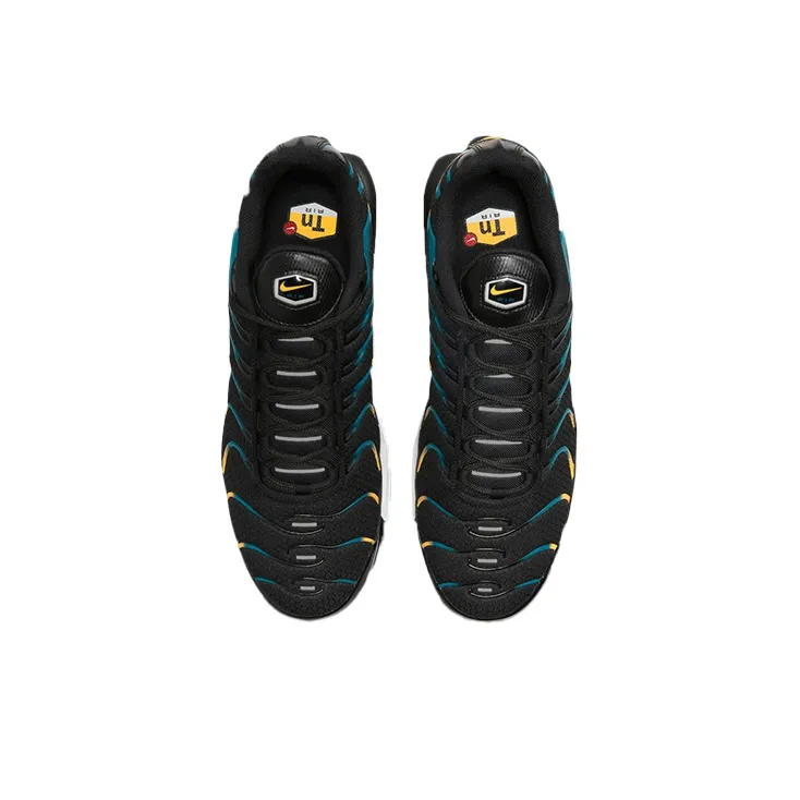 Nike Air Max Plus Black Teal Yellow-3