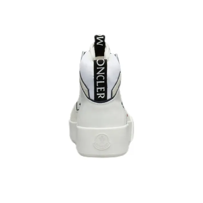 Moncler Promy High-Top Stylish Skateboarding Shoes Men's White-3