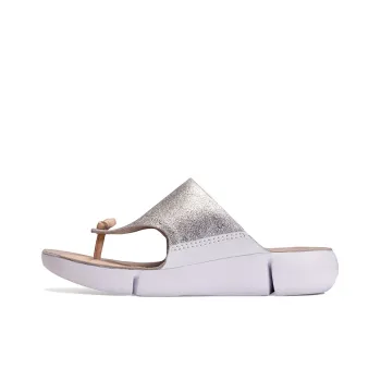 Clarks Tri Carmen Cai Kaman Stylish Sandals Women's Silver
