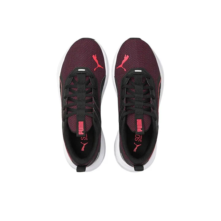 PUMA Scorch Runner Low Black/Red-2