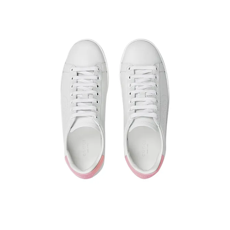 GUCCI Women's Ace 'Interlocking G White Pink' Women's-3