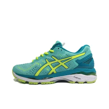 Asics Gel-Kayano 23 Breathable Lightweight And Wear-Resistant Low-Top Running Shoes Women's Lake Blue