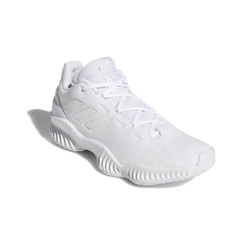 adidas Pro Bounce 2018 Low White - POIZON