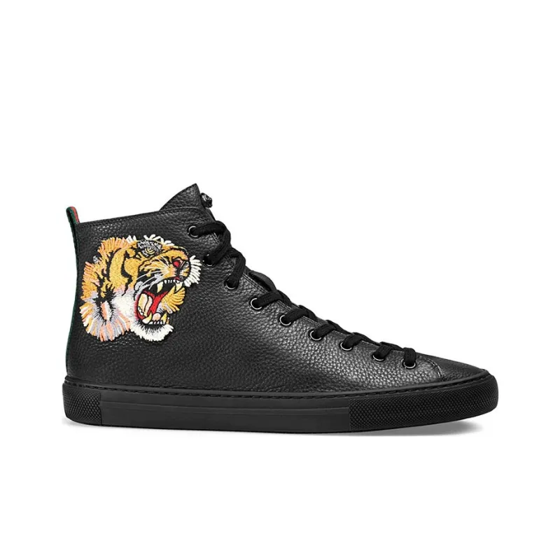 GUCCI Leather High 'Tiger'-1