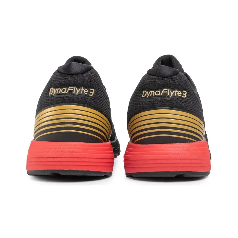 Asics Dynaflyte 3 Running Shoes Men Low Top Black/Red-2