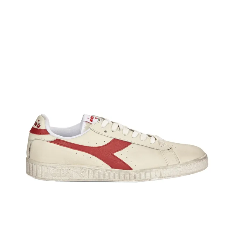 diadora Game L Low Waxed White/Chilli Peppers/White-1