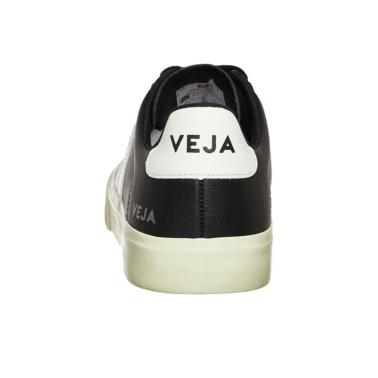 VEJA Campo Skateboard Shoes Unisex Low-Top Black-4