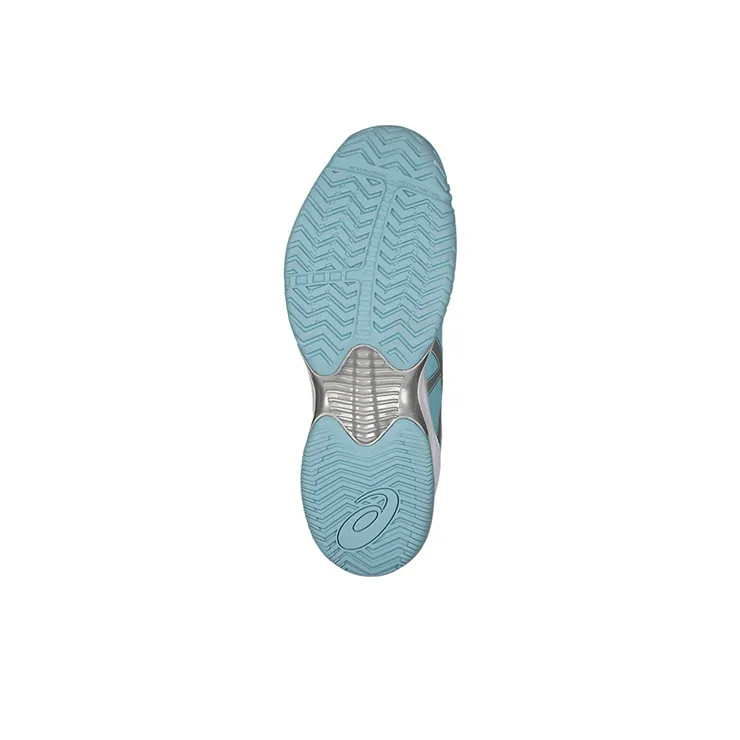 Asics Gel-Court Speed Clay Breathable Low-Top Running Shoes Women's Cerulean Silver-5