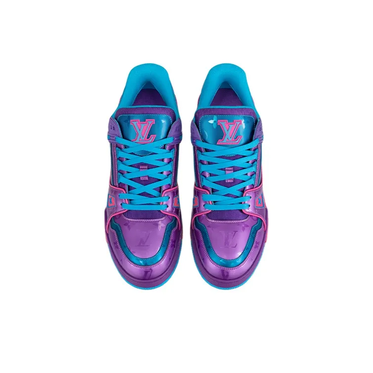 LOUIS VUITTON Trainers 'Blue Purple Pink'-2
