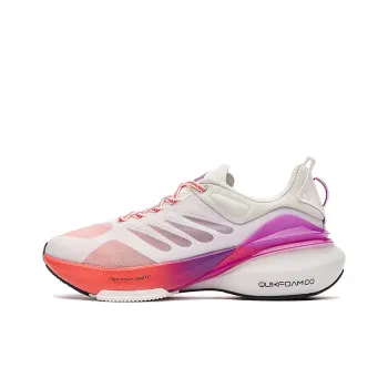 361° Phantom Night Starry Realm Anti Slip Wear Resistant Low Top Running Shoes Men's White Purple